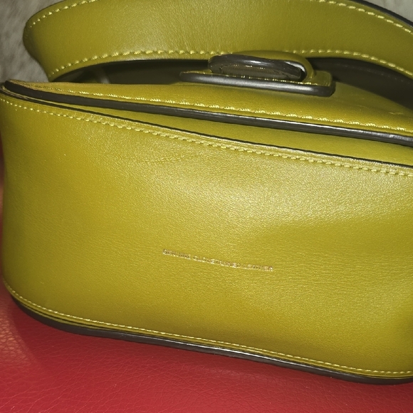 Coach Courier Leather Bag, Citron - Picture 4 of 11